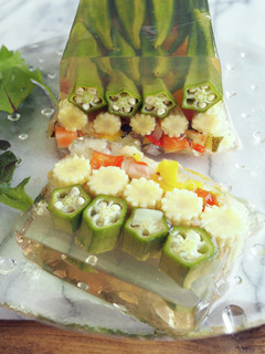 夏野菜のテリーヌ-レシピのメイン写真