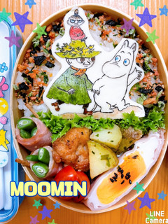 ムーミン キャラ弁 オブアート-レシピのメイン写真