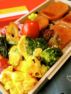 男子高校生お弁当(35)スパム丼-レシピのメイン写真
