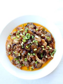 レンチンで時短【牛肉と茄子の甘辛炒め】-レシピのメイン写真