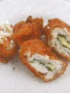 タイのさくとろ揚げ〜大葉とチーズを巻いて-レシピのメイン写真