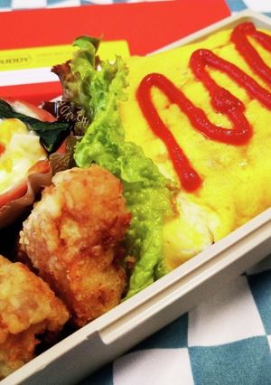 男子高校生お弁当（36）オムライスⅡ-レシピのメイン写真