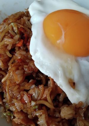 ガッツリお弁当に最適！簡単そばめし-レシピのメイン写真