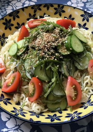 サッポロ一番でサラダ麺-レシピのメイン写真