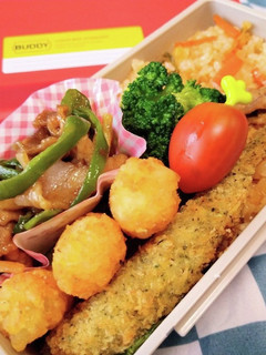 男子高校生お弁当(39)キムチチャーハン-レシピのメイン写真