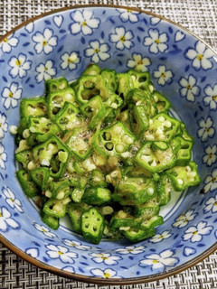 夏には絶対おすすめ☆梅オクラ☆-レシピのメイン写真