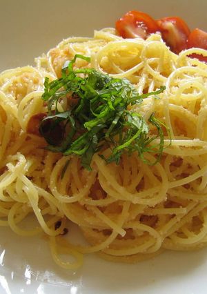 ♪明太子スパゲティ♪-レシピのメイン写真