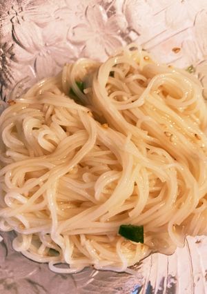 さっぱりレモン素麺-レシピのメイン写真