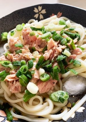 ツナのさっぱり冷やしうどん-レシピのメイン写真