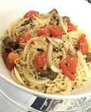 中華風イタリアンマリネの冷やしラーメン