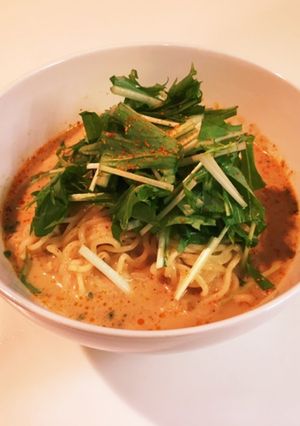 サッポロ一番みそで冷坦々麺風-レシピのメイン写真