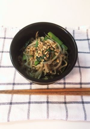 腸活✨スーパー大麦入りもやしのナムル-レシピのメイン写真