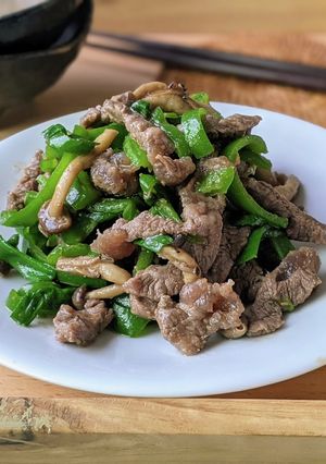 牛肉とピーマンの沙茶醤炒め-レシピのメイン写真