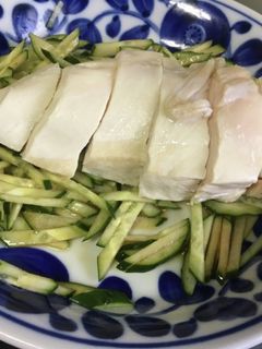 蒸し鶏の香味だれ-レシピのメイン写真