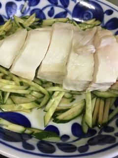 蒸し鶏の香味だれ-レシピのメイン写真