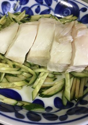 蒸し鶏の香味だれ-レシピのメイン写真