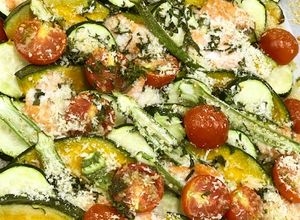 パーティー映え★鮭と夏野菜のオーブン焼き-レシピのメイン写真