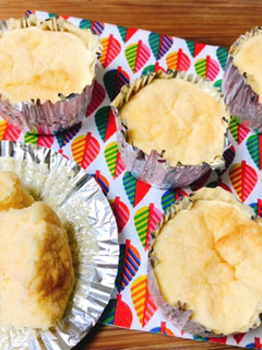低糖質のしっとりおからチーズ蒸しケーキ-レシピのメイン写真