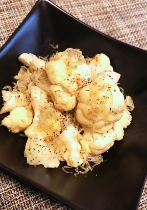カリフラワーとしらすの温サラダ-レシピのメイン写真