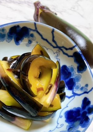 ほんのひと手間で美味 なすの塩昆布あえ-レシピのメイン写真