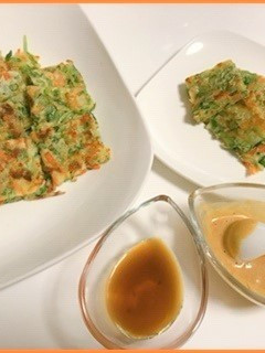 水菜とわけぎのチヂミ-レシピのメイン写真