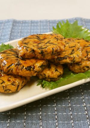 ひじきの照り焼き鶏つくね-レシピのメイン写真