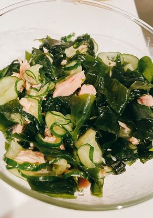きゅうりとわかめの酢の物-レシピのメイン写真