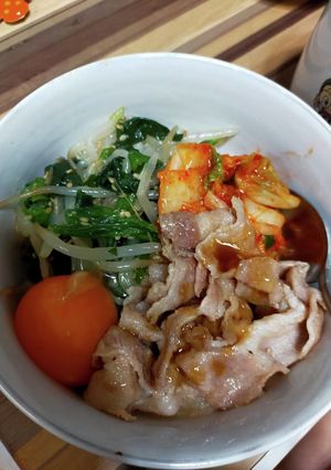 ビビンパ丼風！-レシピのメイン写真