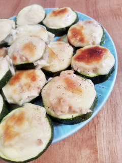 ズッキーニのツナマヨチーズ焼き-レシピのメイン写真