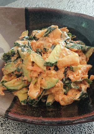 超簡単に美味しい1品！キムチサラダ☆-レシピのメイン写真