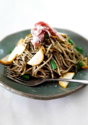 ズッキーニのジェノベーゼパスタ-レシピのメイン写真