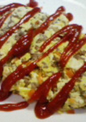 豆腐オムレツ-レシピのメイン写真