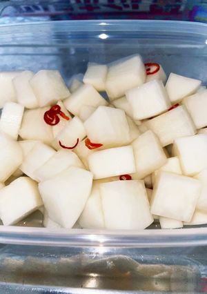 チキンム(大根の酢漬け)-レシピのメイン写真