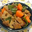 鶏肉とレンコンの煮物