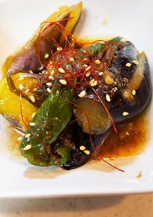 ご飯に、お酒に、絶対合う茄子とピーマン-レシピのメイン写真