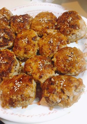 蓮根ハンバーグ-レシピのメイン写真