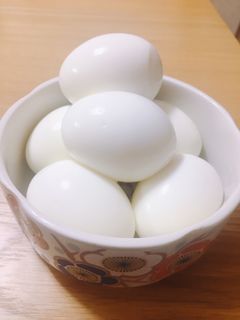 簡単 茹で卵-レシピのメイン写真