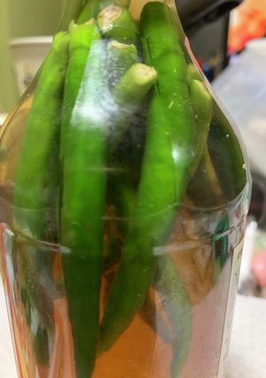 青唐辛子酢-レシピのメイン写真
