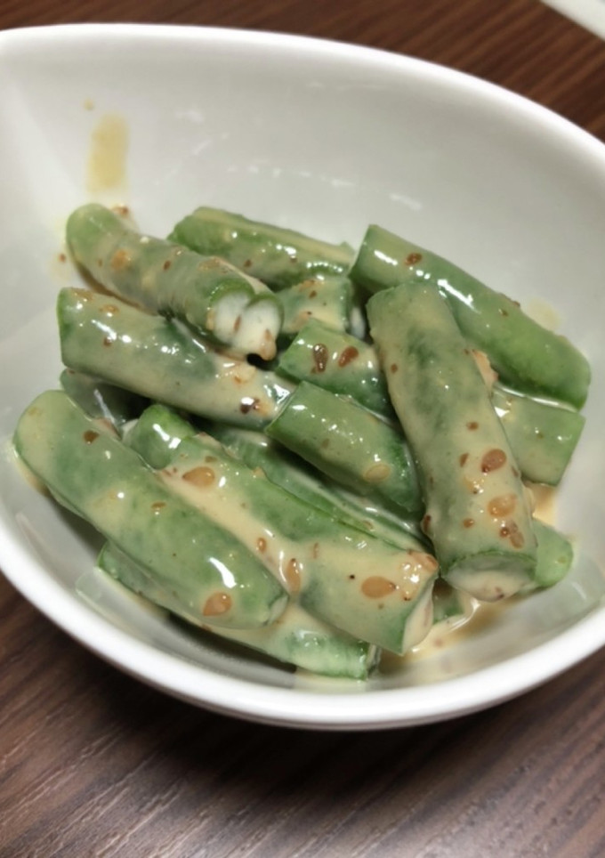 いんげんのごま味噌マヨ和え-レシピのメイン写真