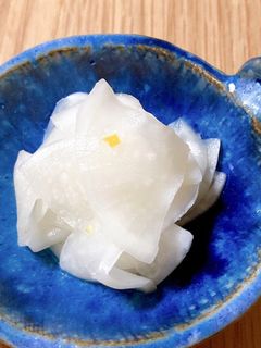 かぶとゆずの甘酢漬け-レシピのメイン写真