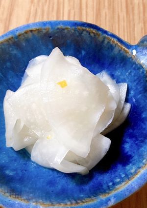かぶとゆずの甘酢漬け-レシピのメイン写真