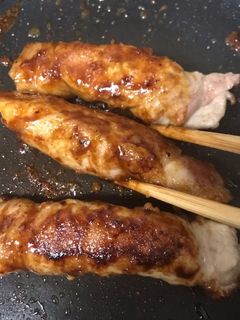 豚肉巻ききんぴら/甘辛カレー味-レシピのメイン写真