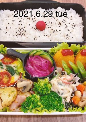 男子高校生お弁当★047-レシピのメイン写真
