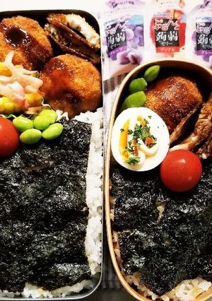 のり弁(6.29)-レシピのメイン写真