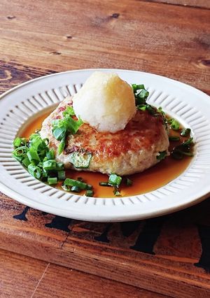 業務スーパー★冷凍オクラチキンハンバーグ-レシピのメイン写真