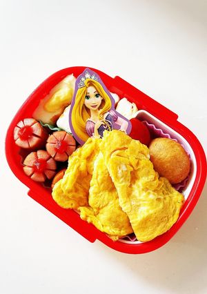 幼稚園のプリンセス弁当ラプンツェル編♡-レシピのメイン写真