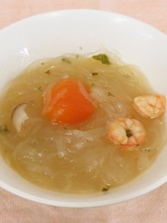 えびとトマトのスープ-レシピのメイン写真