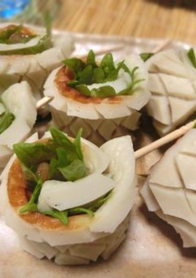 3分おつまみ☆　ちくわの梅しそ巻き-レシピのメイン写真