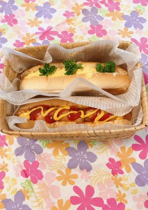 パートナーお弁当♡ホットドッグ弁当♡-レシピのメイン写真