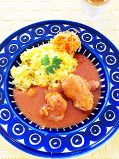 バターチキンカリー用のレモンバターライス-レシピのメイン写真